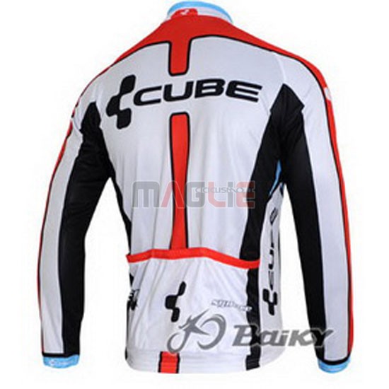 Maglia Cube manica lunga 2012 nero e bianco