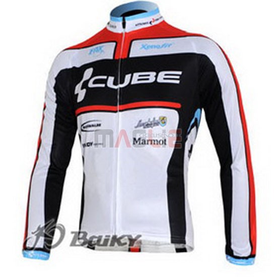 Maglia Cube manica lunga 2012 nero e bianco