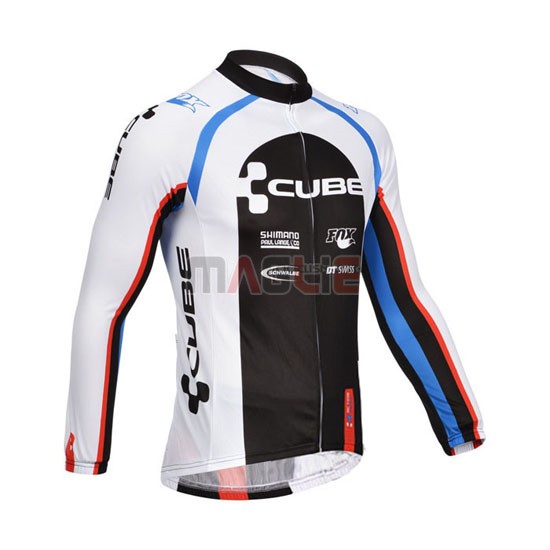 Maglia Cube manica lunga 2013 nero e bianco