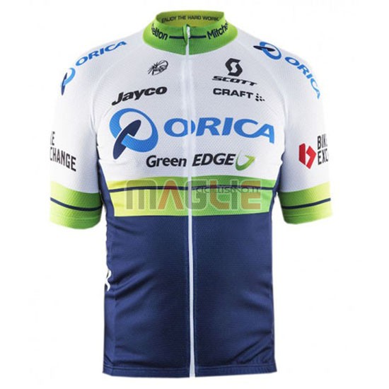 Maglia Green manica corta 2016 Edge bianco e blu - Clicca l'immagine per chiudere