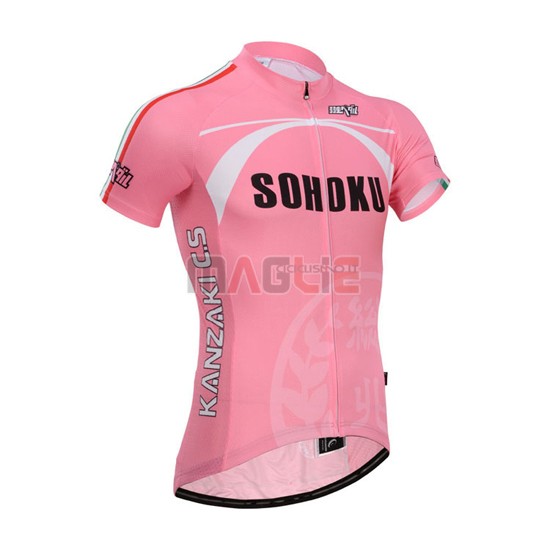 Maglia CyclingBox manica corta 2014 fuxia