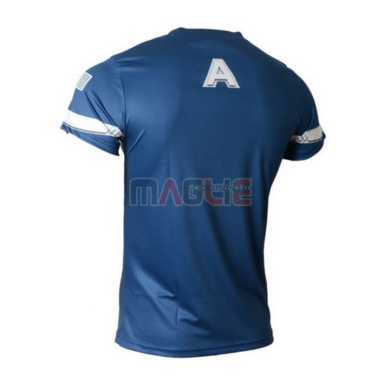 Maglia DISIDA Hulk manica corta blu e bianco - Clicca l'immagine per chiudere