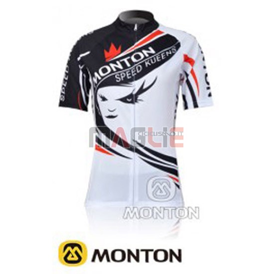 Donne Maglia Monton manica corta 2011 bianco e nero