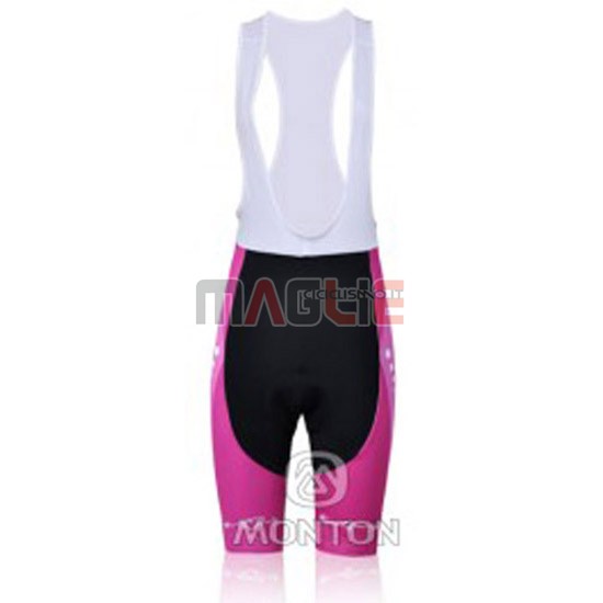 Donne Maglia Monton manica corta 2011 fuxia e nero