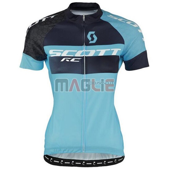 Donne Maglia Scott manica corta 2016 blu e nero - Clicca l'immagine per chiudere