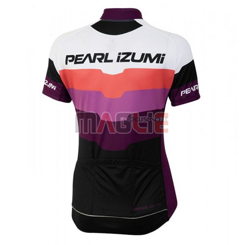 Donne Maglia Pearl Izumi manica corta 2016 nero e viola