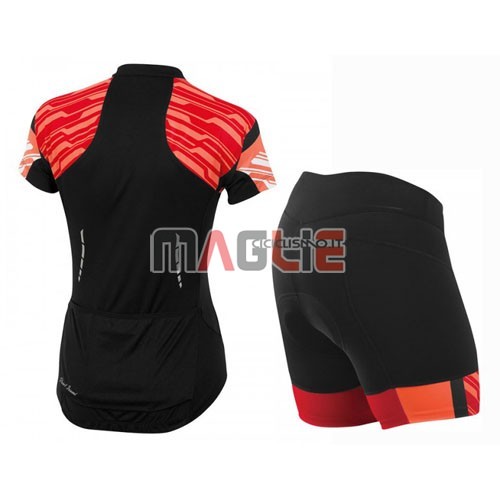 Donne Maglia Pearl Izumi manica corta 2016 rosso e nero