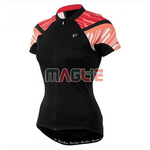 Donne Maglia Pearl Izumi manica corta 2016 rosso e nero