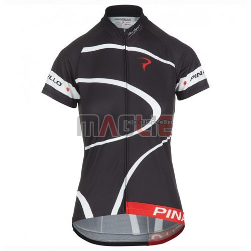 Donne Maglia Pinarello manica corta 2016 rosso e bianco