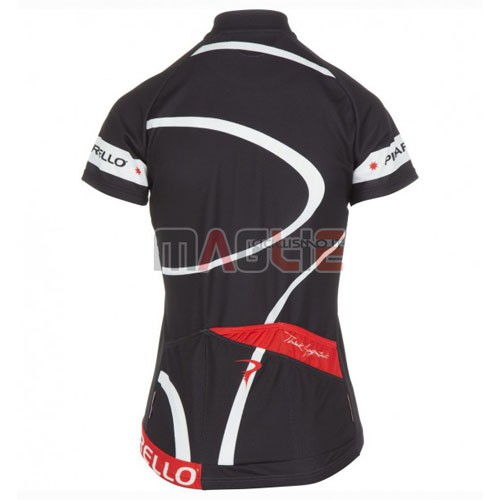 Donne Maglia Pinarello manica corta 2016 rosso e bianco