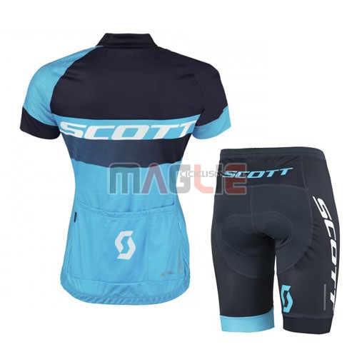 Donne Maglia Scott manica corta 2016 nero e blu - Clicca l'immagine per chiudere