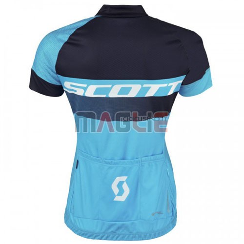 Donne Maglia Scott manica corta 2016 nero e blu - Clicca l'immagine per chiudere