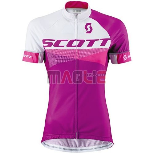 Donne Maglia Scott manica corta 2016 rosso e bianco - Clicca l'immagine per chiudere