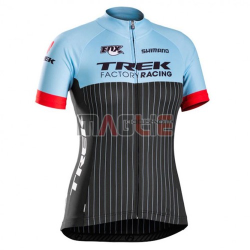 Donne Maglia Trek manica corta 2016 blu e nero - Clicca l'immagine per chiudere