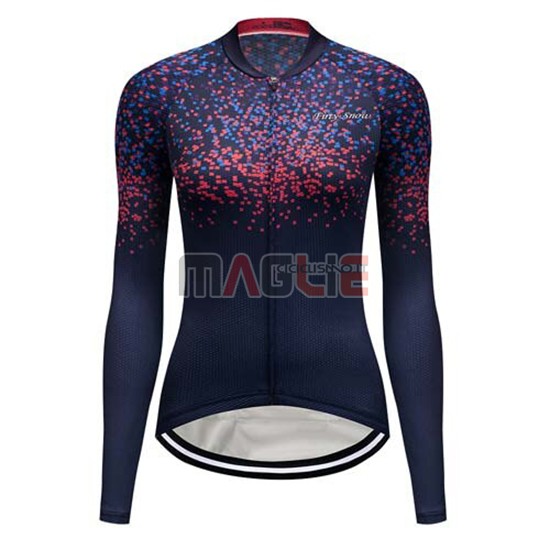 Maglia Donne Delle Manica Lunga 2019 Fuxia