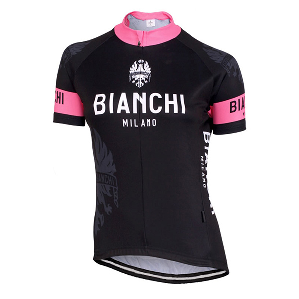 2017 Maglia Donne Bianchi nero e rosa