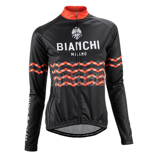 Maglia Donne Bianchi manica lunga 2016 arancione e nero - Clicca l'immagine per chiudere