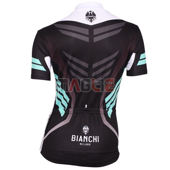 Donne Maglia Bianchi manica corta 2016 nero