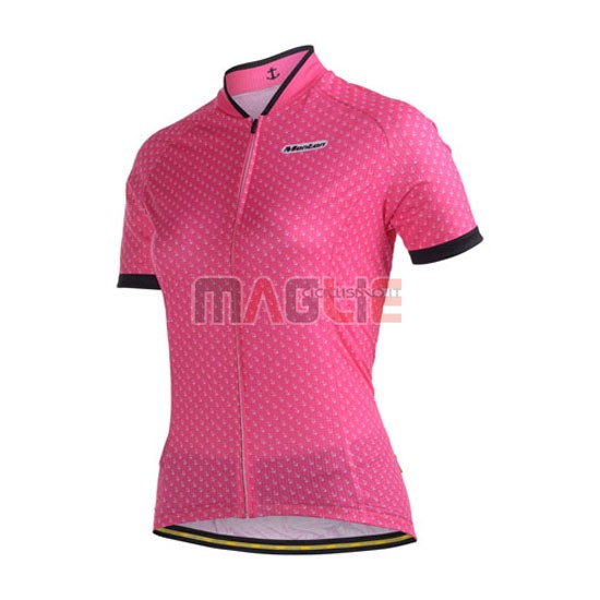 Donne Maglia Monton manica corta 2014 fuxia