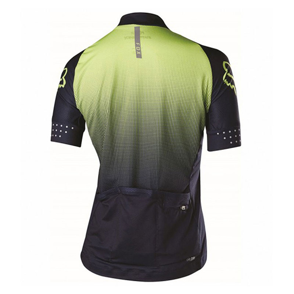 2017 Maglia Donne Fox nero e verde