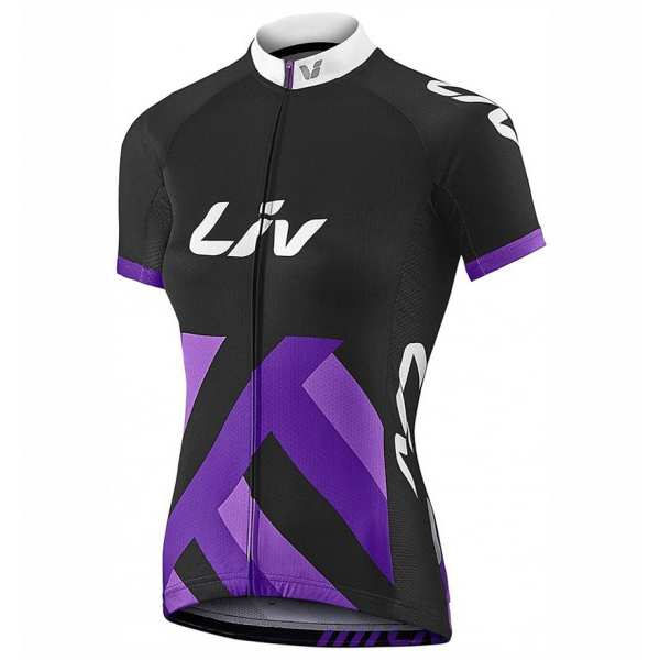 2017 Maglia Donne Liv Race Day nero e viola