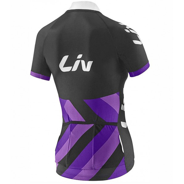 2017 Maglia Donne Liv Race Day nero e viola - Clicca l'immagine per chiudere