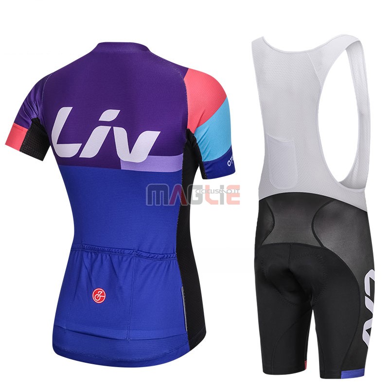 2018 Maglia Donne Liv Manica Corta 2018 Fuxia