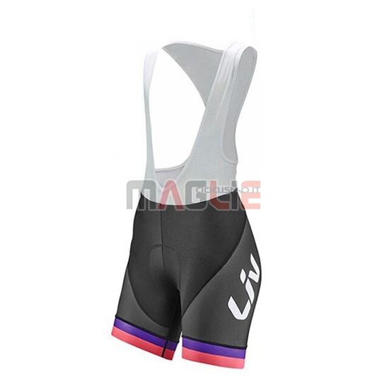 Maglia Donne Liv Manica Corta 2019 Nero Bianco Fuxia