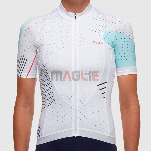 Maglia Donne Maap Manica Corta 2017 Bianco