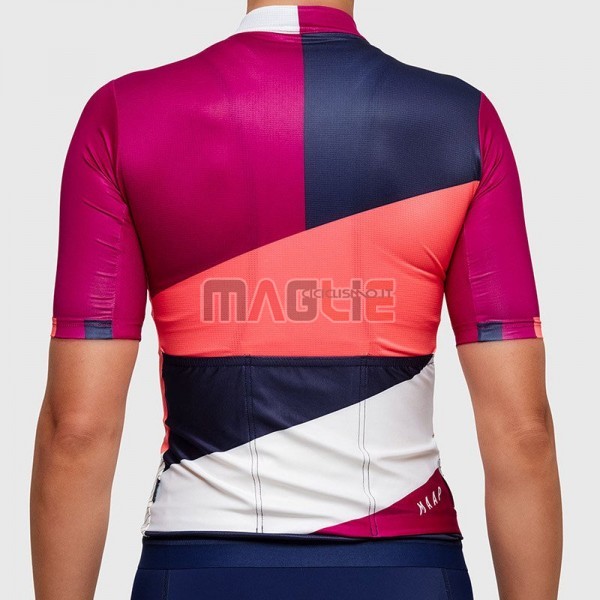 Maglia Donne Maap Manica Corta 2017 Bianco e Rosa - Clicca l'immagine per chiudere