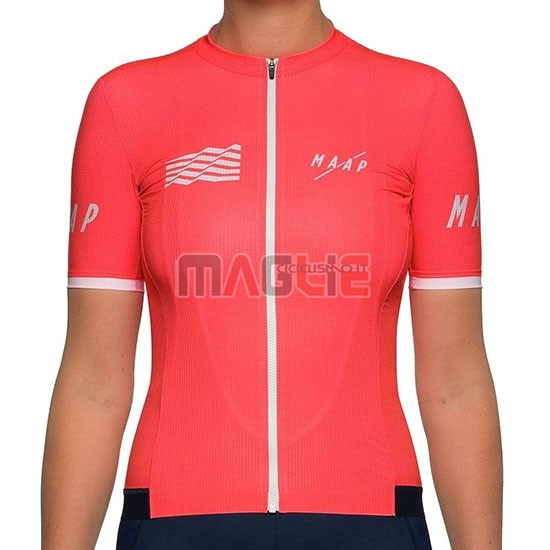 Maglia Donne Maap Manica Corta 2019 Rosso - Clicca l'immagine per chiudere