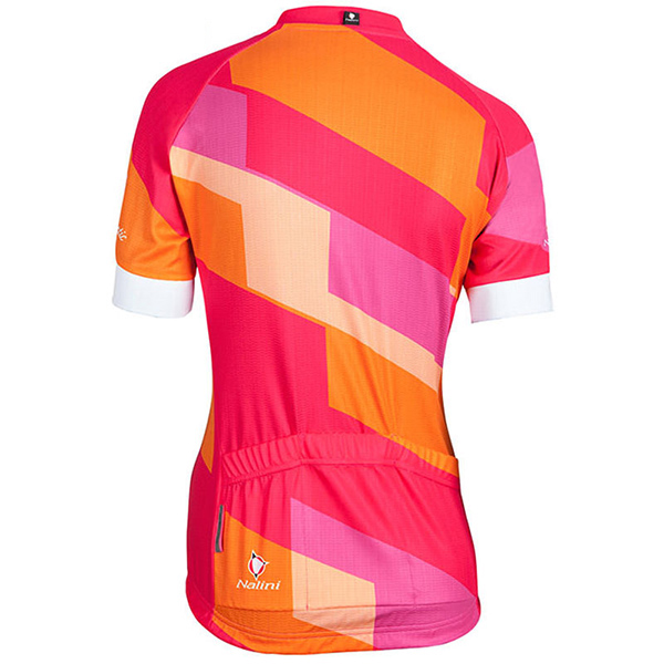 2017 Maglia Donne Nalini Stripe rosso e arancione - Clicca l'immagine per chiudere