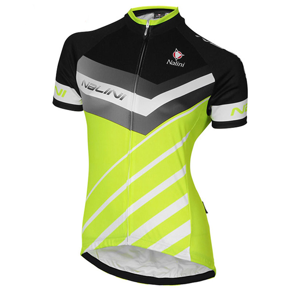 2017 Maglia Donne Nalini Zebrana verde e nero - Clicca l'immagine per chiudere