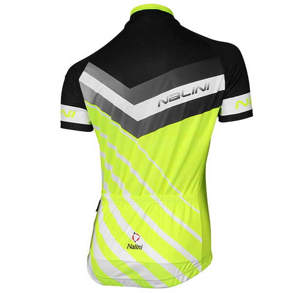 2017 Maglia Donne Nalini Zebrana verde e nero