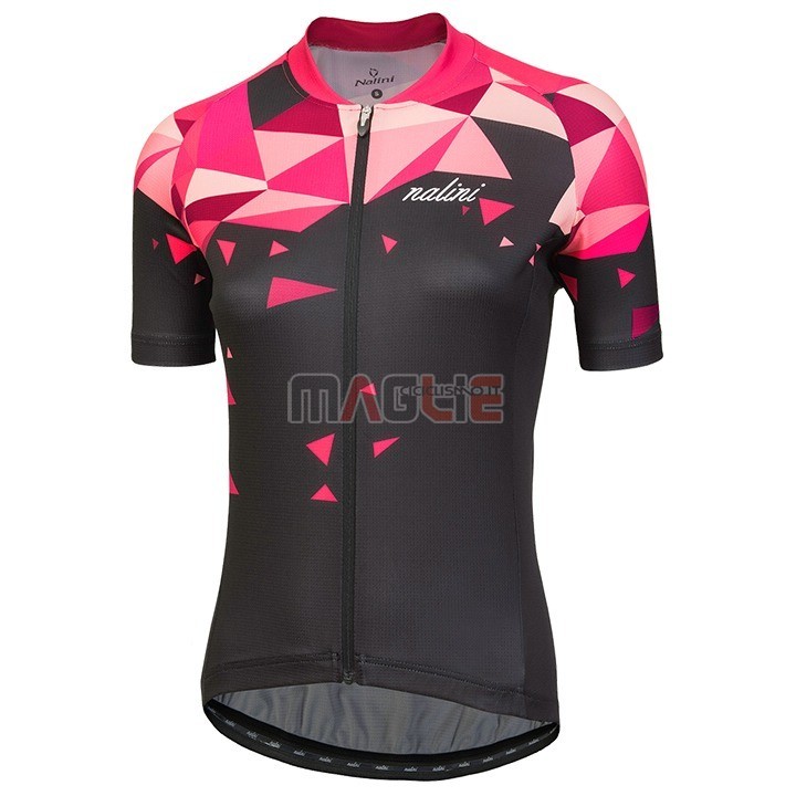 Maglia Donne Nalini CHIC Manica Corta 2018 Rosso