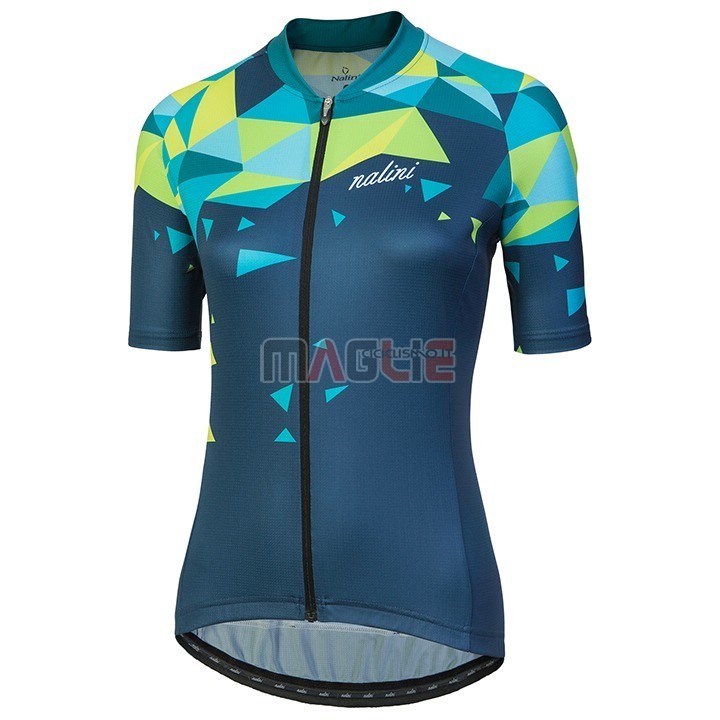 Maglia Donne Nalini CHIC Manica Corta 2018 Verde