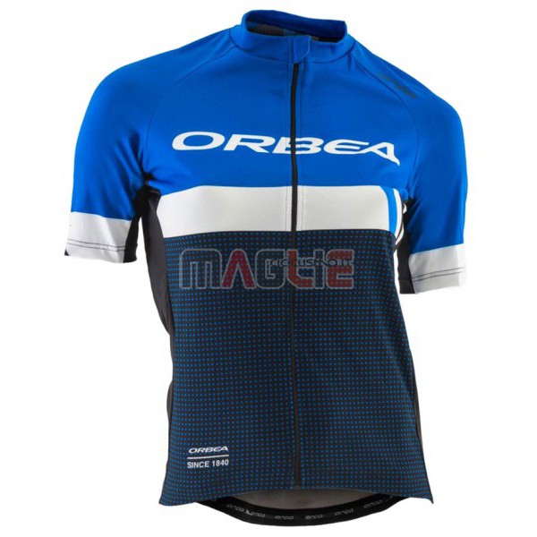 Maglia Donne Orbea Manica Corta 2017 Nero e Blu