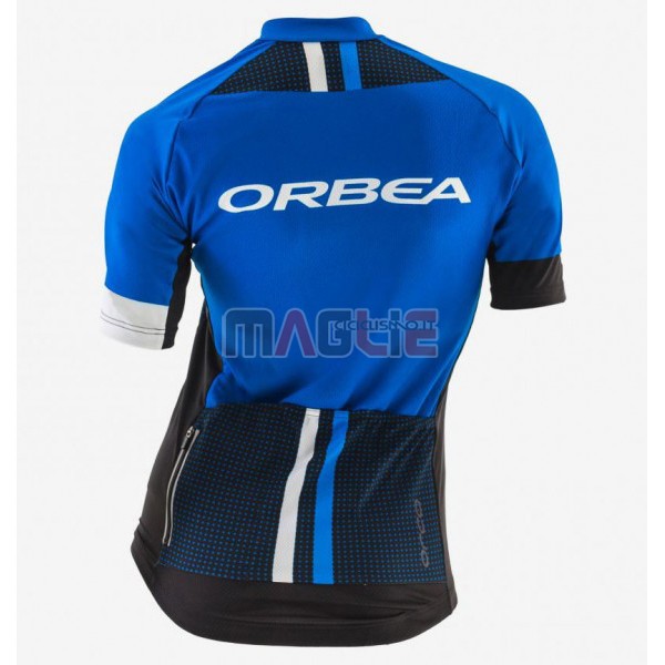 Maglia Donne Orbea Manica Corta 2017 Nero e Blu - Clicca l'immagine per chiudere