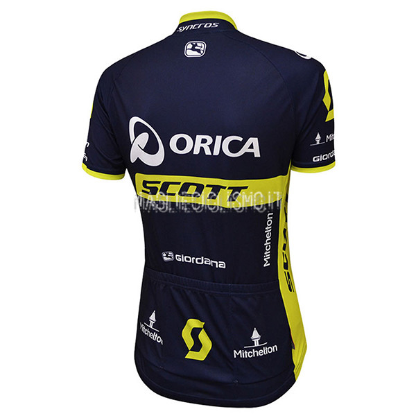 Maglia Donne Scott 2017 Nero e Giallo - Clicca l'immagine per chiudere