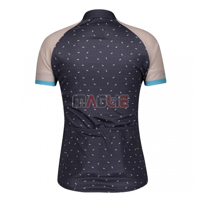 Maglia Donne Scott Manica Corta 2021 Grigio Marrone