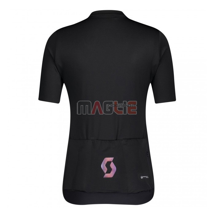 Maglia Donne Scott Manica Corta 2021 Nero