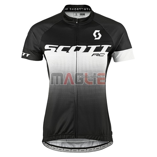 Maglia Donne Scott manica corta 2016 nero e bianco