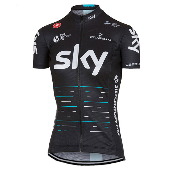 2017 Maglia Donne Sky nero