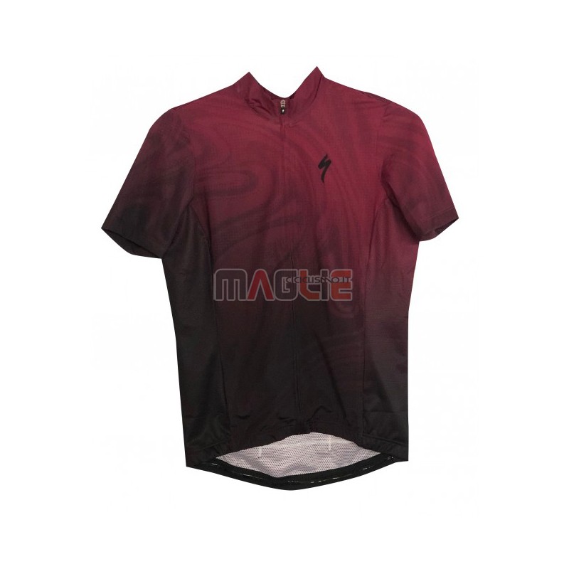 Maglia Donne Specialized Manica Corta 2021 Rosso Nero