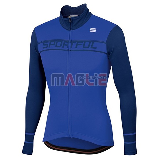 Maglia Donne Sportful Manica Lunga 2020 Blu