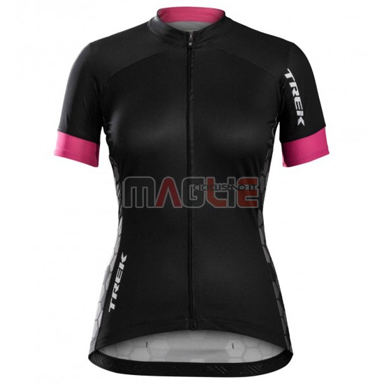 Maglia Donne Trek manica corta 2016 nero e bianco - Clicca l'immagine per chiudere