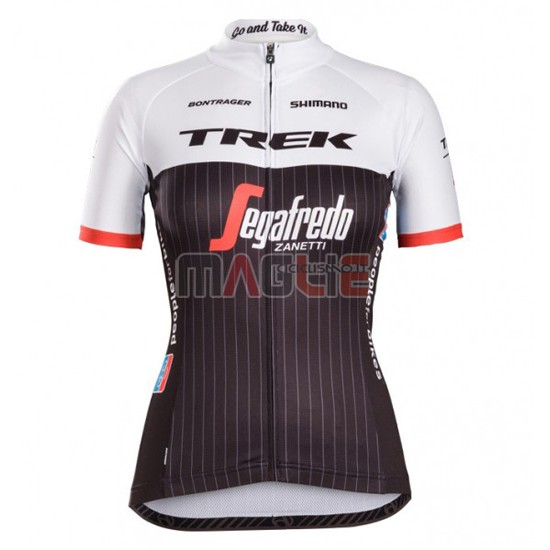 Maglia Donne Trek manica corta 2016 nero e rosso - Clicca l'immagine per chiudere