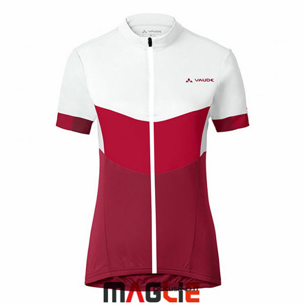 Maglia Donne Vaude 2017 Bianco e Rosso - Clicca l'immagine per chiudere