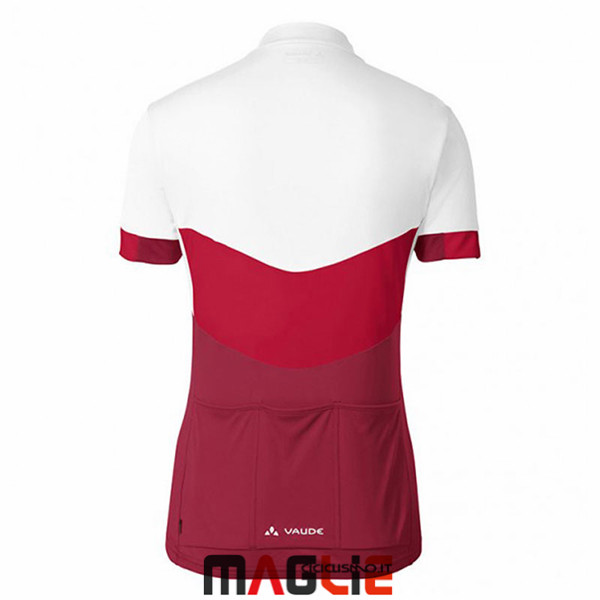 Maglia Donne Vaude 2017 Bianco e Rosso - Clicca l'immagine per chiudere