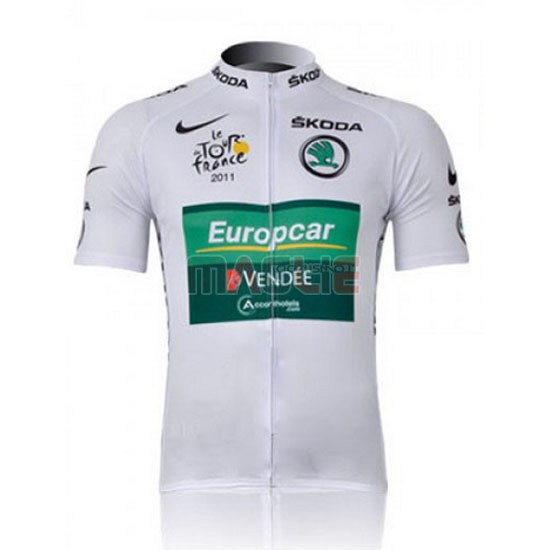 Maglia Europcar manica corta 2011 verde e bianco - Clicca l'immagine per chiudere